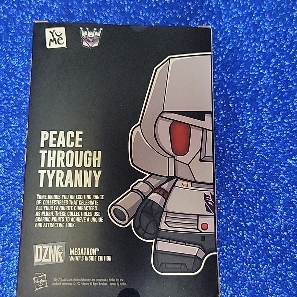 Transformers Megatron DZNR  Edition Collectible Designer Plush toy. - Picture 6 of 13